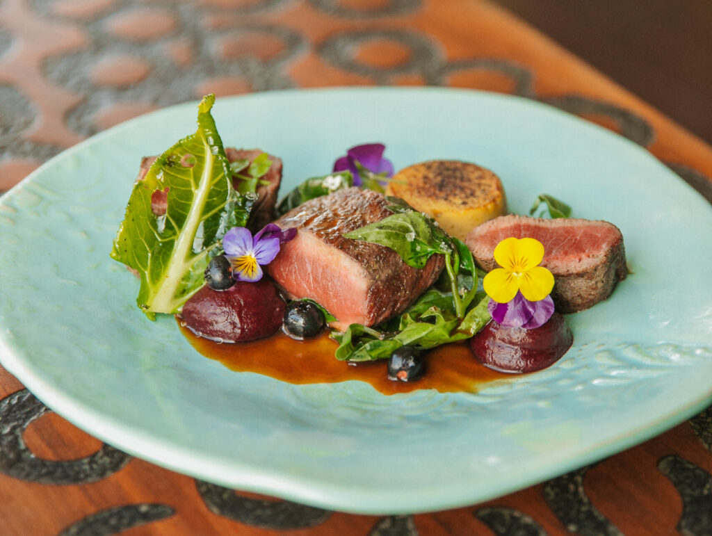 Dish off lunch menu at Potager