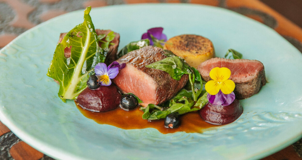 Dish off lunch menu at Potager