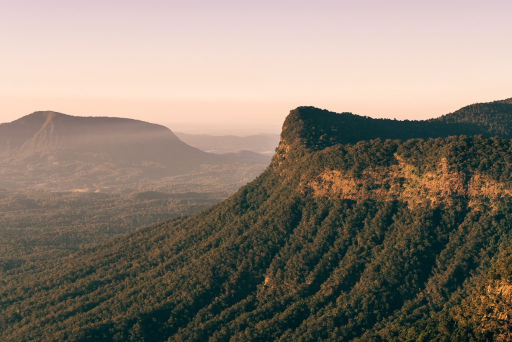 view of pinnacle lookout- Visit Tweed