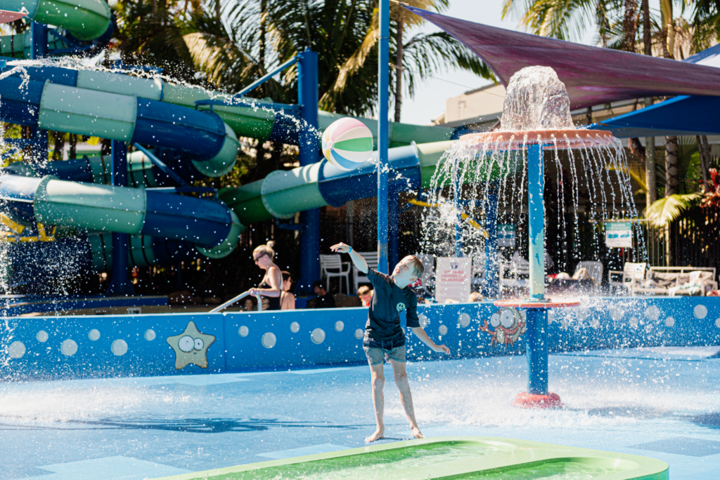 Waterpark at Tasman Holiday Park North Star