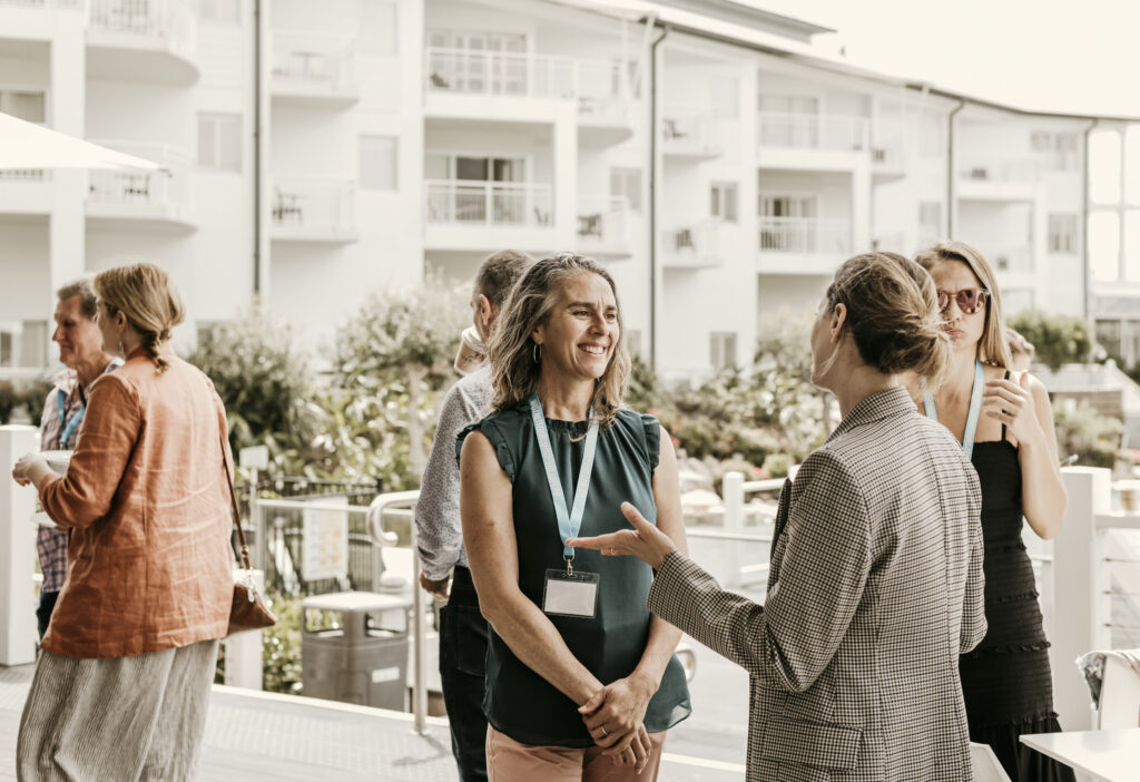 attendees networking at business events function in The Tweed