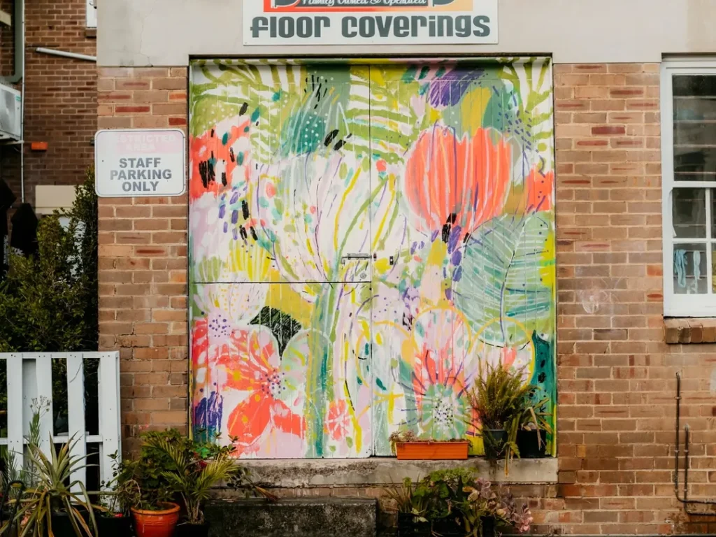 October Garden by Claudio Kirac, street art in Murwillumbah