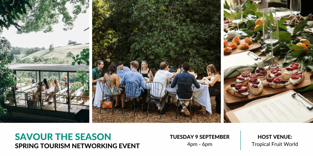 tweed tourism networking event banner