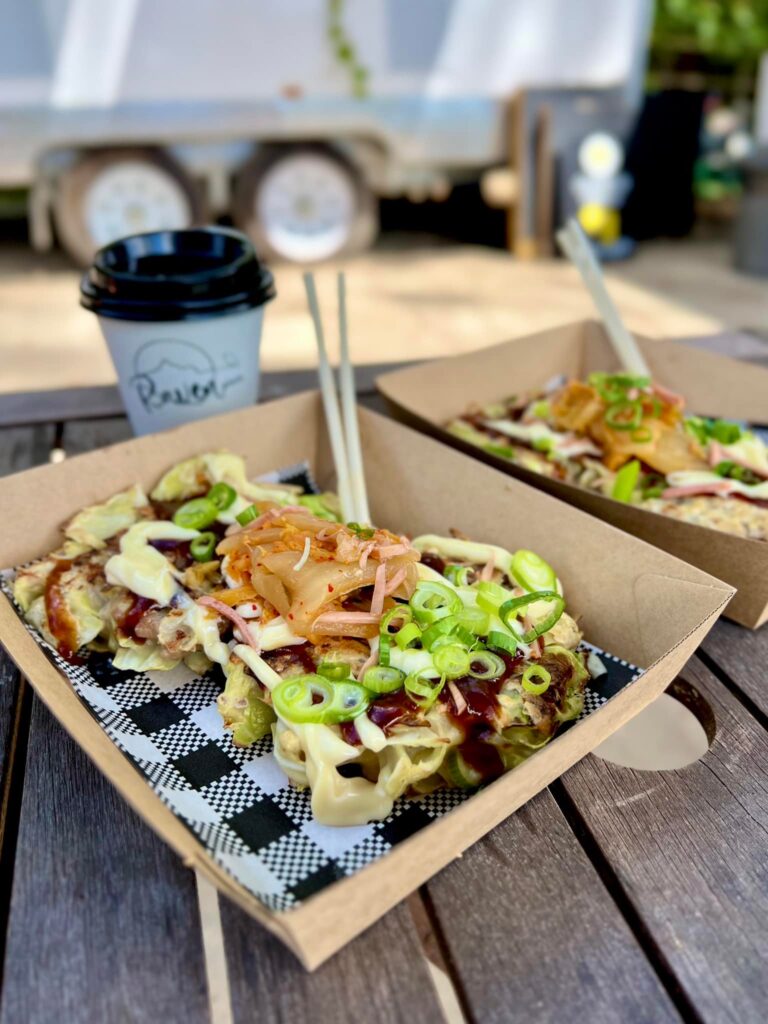 handmade gyozas at Raven Place Farm