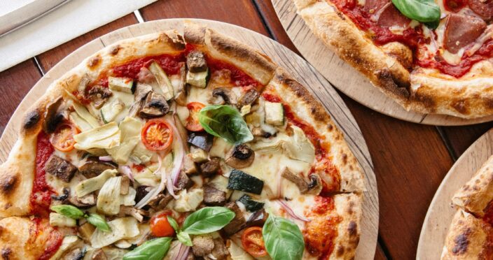 pizza at Kingscliff Beach Hotel