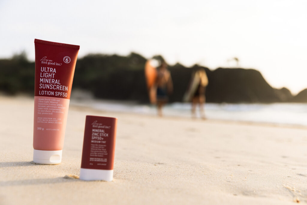 We are feel good inc ultra light mineral sunscreen