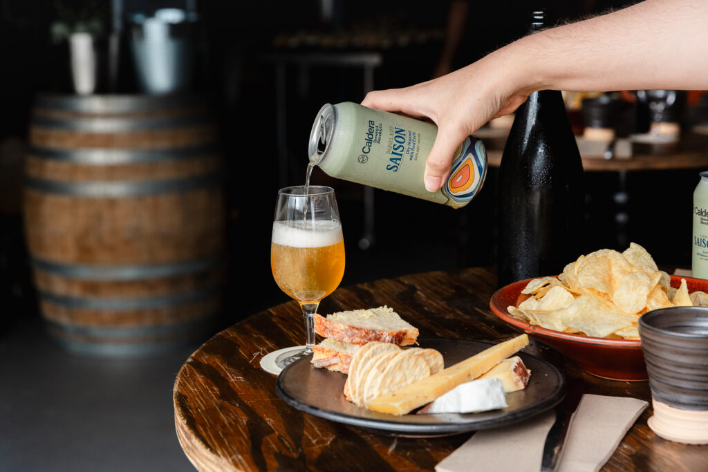 saison tasting workshop for business event groups