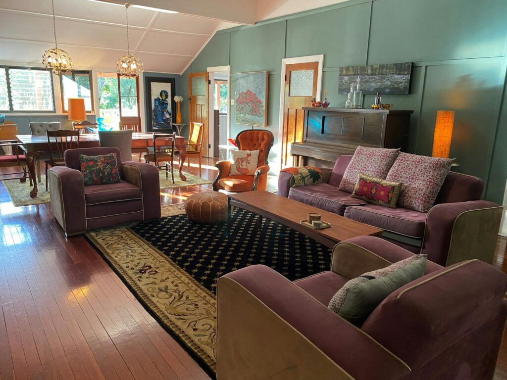 artsy holiday home in the tweed hinterland