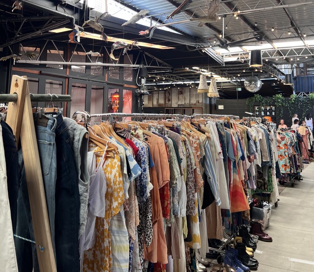 monthly second hand clothing event in murwillumbah